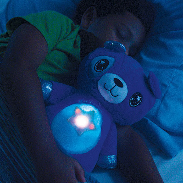 JML plush night light blue puppy, imported from the UK
