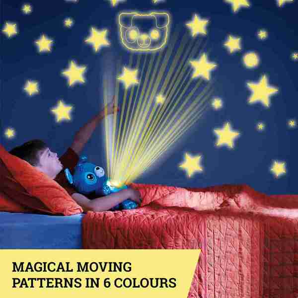 JML plush night light blue puppy, imported from the UK