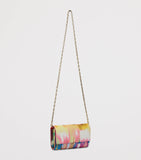 Christian Louboutin Bettina tie-dye chain wallet, imported from the UK