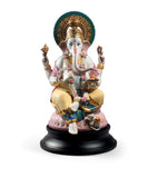 Lladró Lord Ganesha porcelain figurine 42cm, imported from the UK