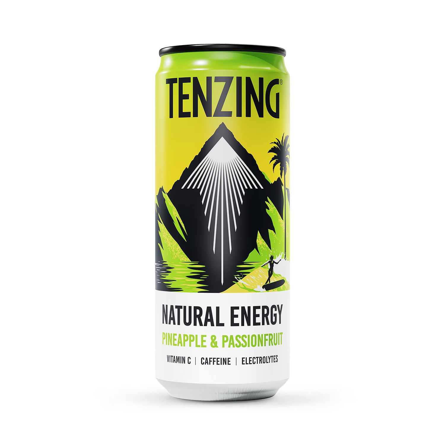 Tenzing pineapple passion fruit energy drink 330ml (British brand)
