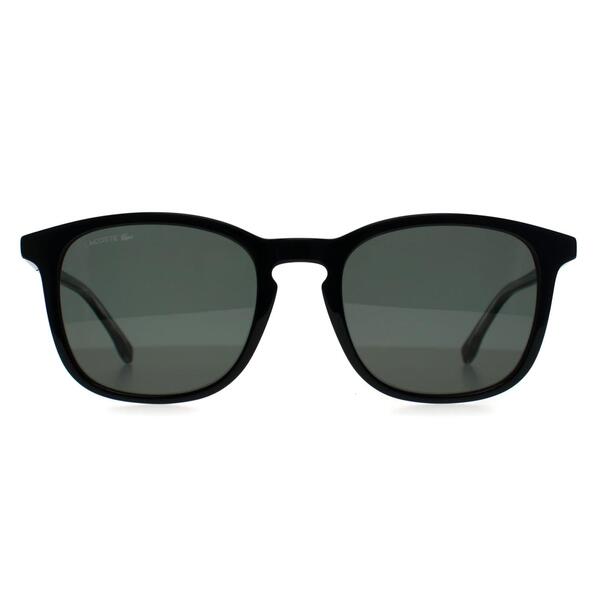 Lacoste L961S Black unisex sunglasses with green lenses - British product