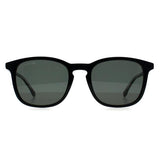 Lacoste L961S Black unisex sunglasses with green lenses - British product