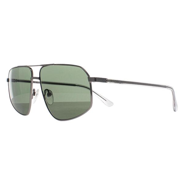 Calvin Klein aviator sunglasses grey matte frame, UK version