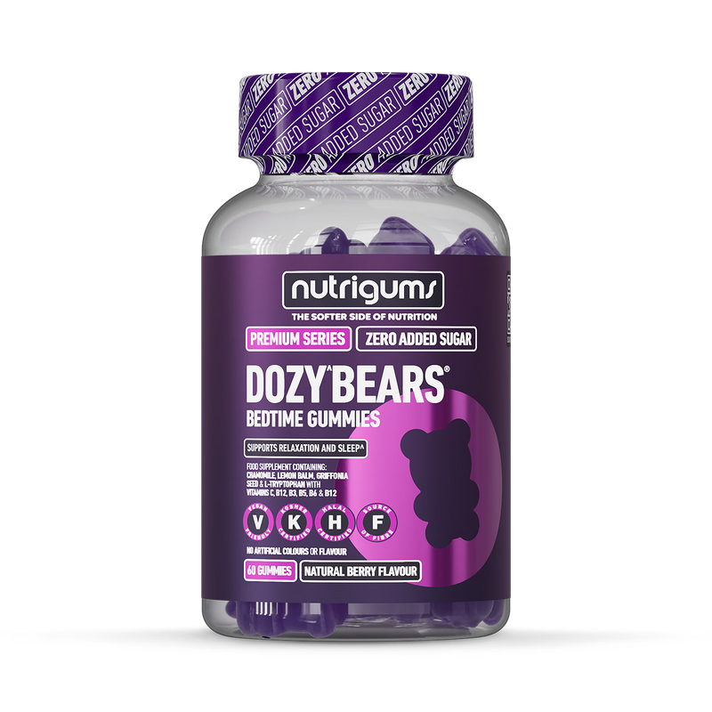 Nutrigums Dozy Bears sleep gummies 60 gummies (British brand)
