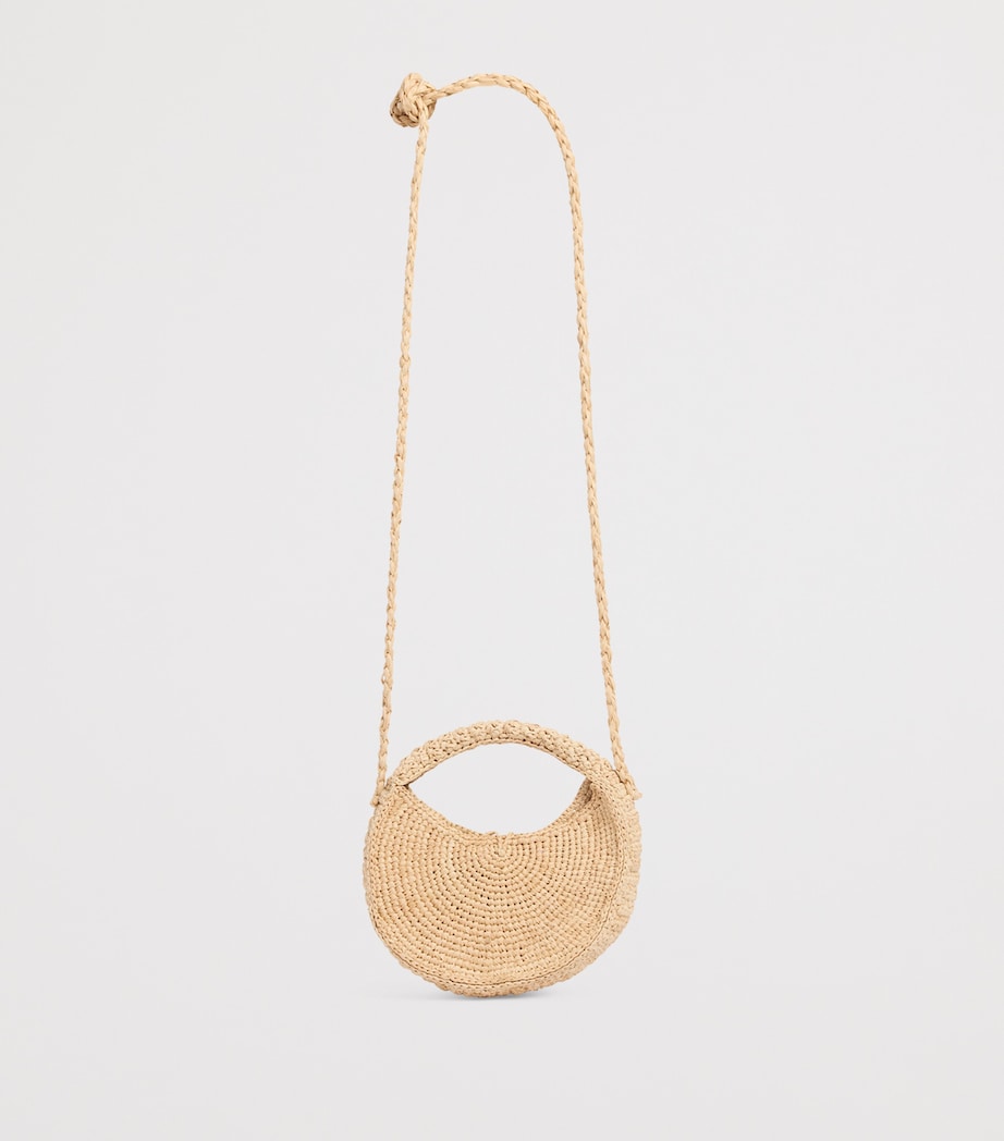 Bonpoint raffia Loulou crossbody bag - British product