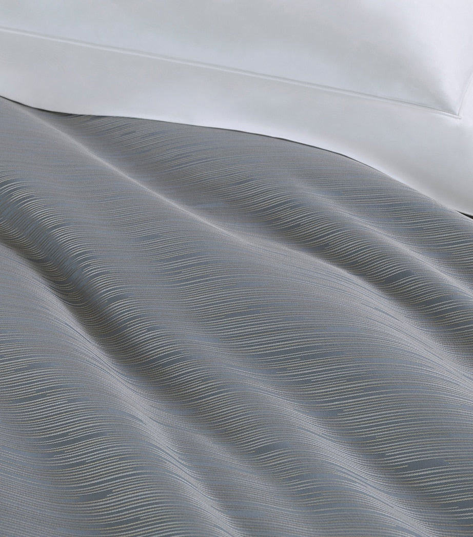 Frette Stardust jacquard square pillowcase 65cm, imported from the UK