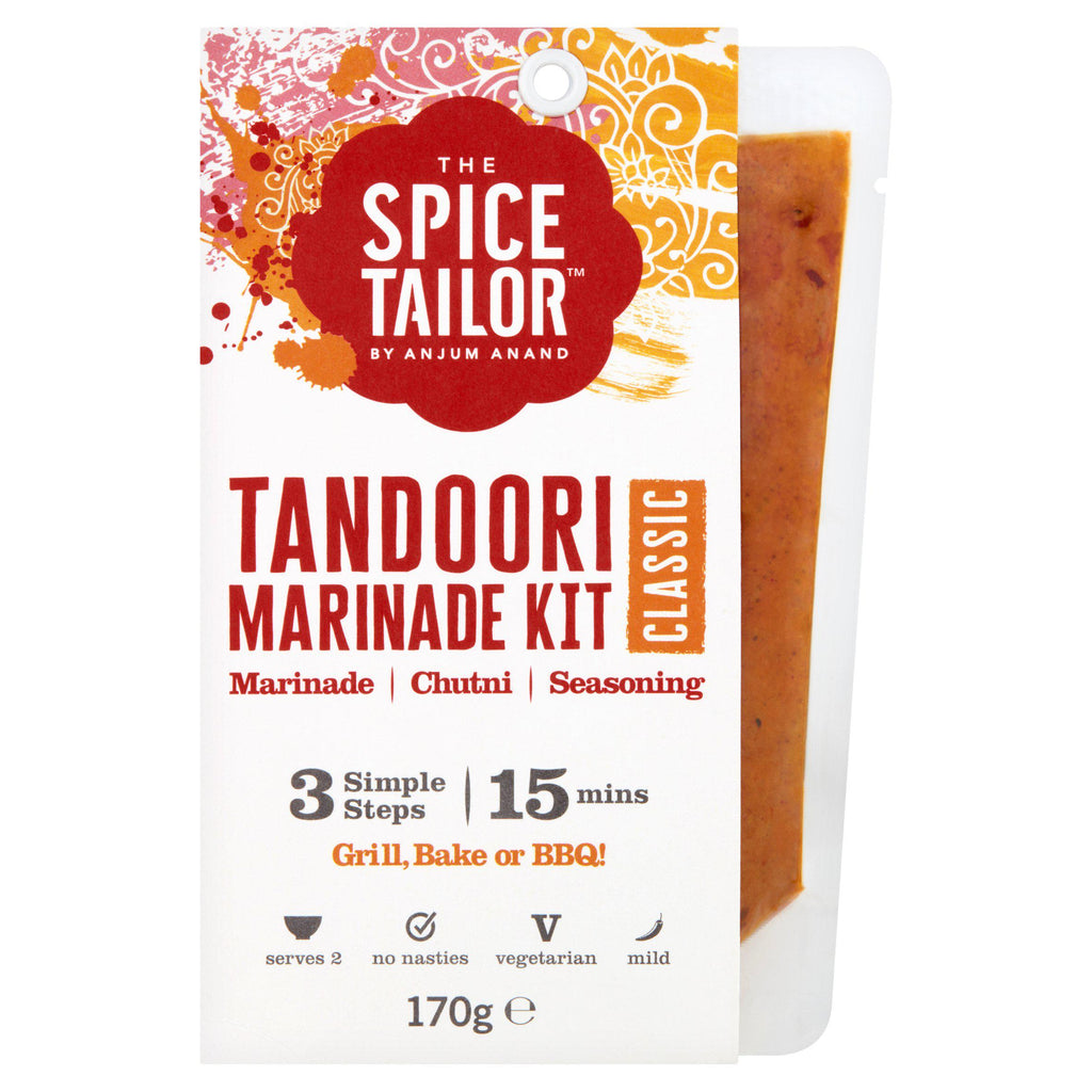 The Spice Tailor Tandoori Marinade Spicy Sauce Kit 170g