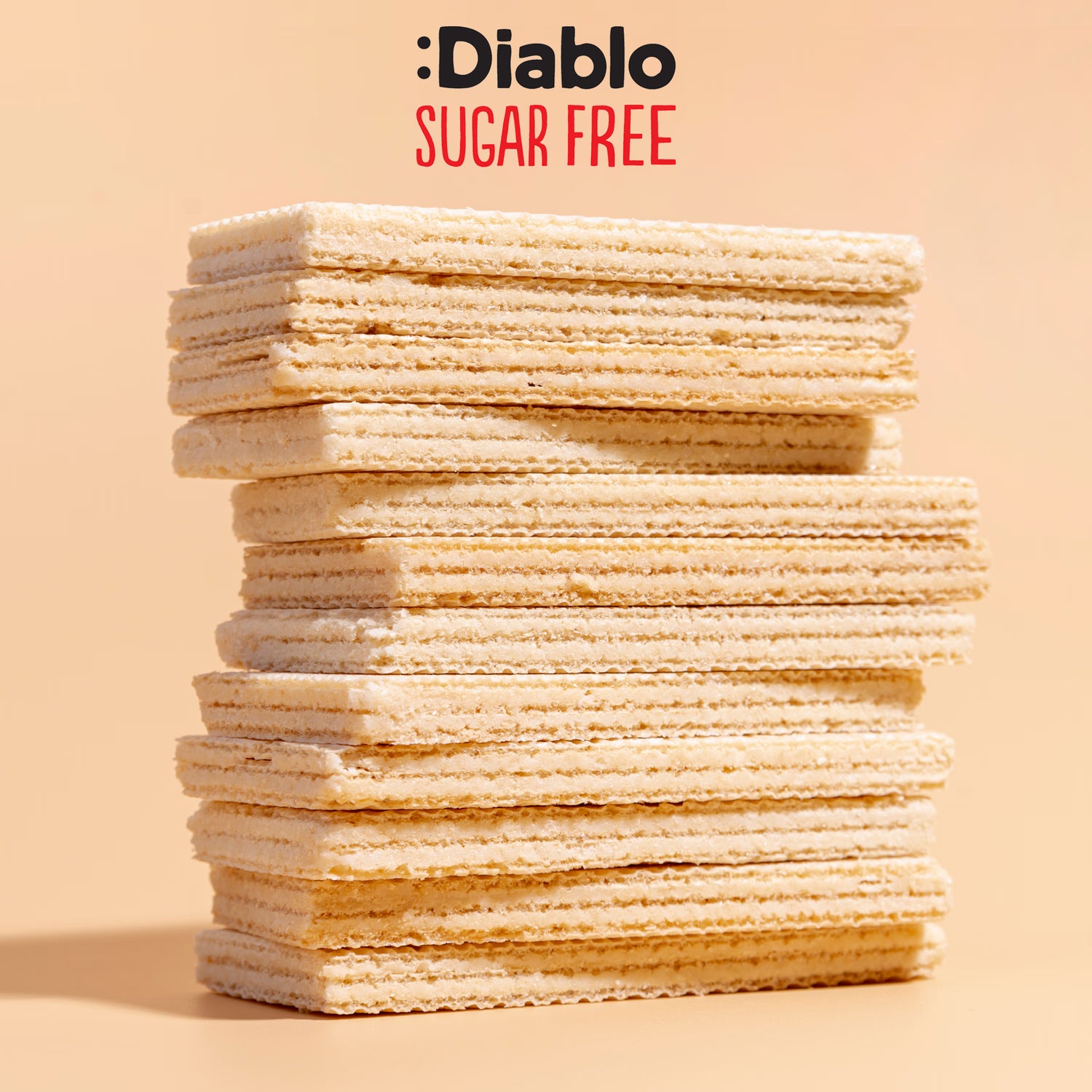Diablo wafer thins coconut cream 150g, UK version