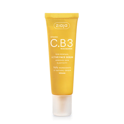 Superdrug Ziaja Vitamin C.B3 Niacinamide Active Face Serum 30ml- Buy online at McGrocer