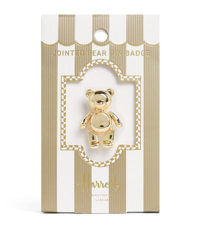 Harrods Harrods Jointed Bear Pin Badge Collectible- Buy online at McGrocer