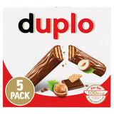 Ferrero Duplo Milk Chocolate Biscuit Bars Multipack x5 91g GOODS Sainsburys   