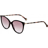Carolina Herrera grey sunglasses, UK version