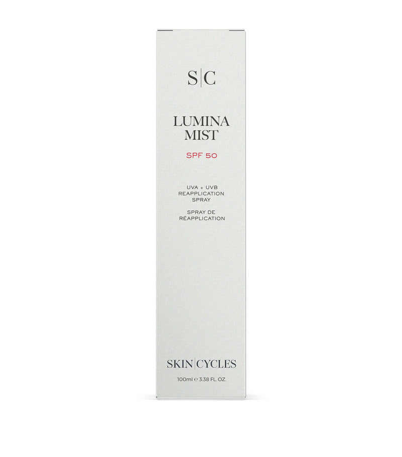 SKIN - CYCLES Lumina Mist SPF 50 sunscreen mist 100ml (British brand)