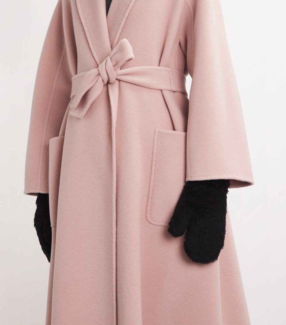 Max Mara alpaca wool silk blend gloves (British brand)
