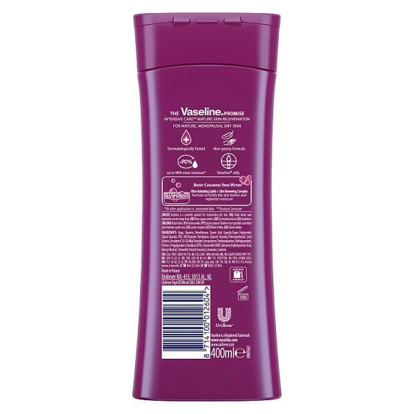 Vaseline Intensive Care Body Lotion for Mature Skin 400ml GOODS Superdrug   