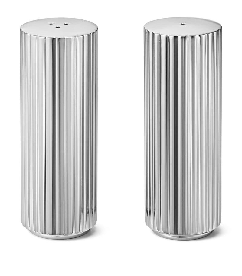 Georg Jensen Bernadotte salt and pepper shakers, UK version