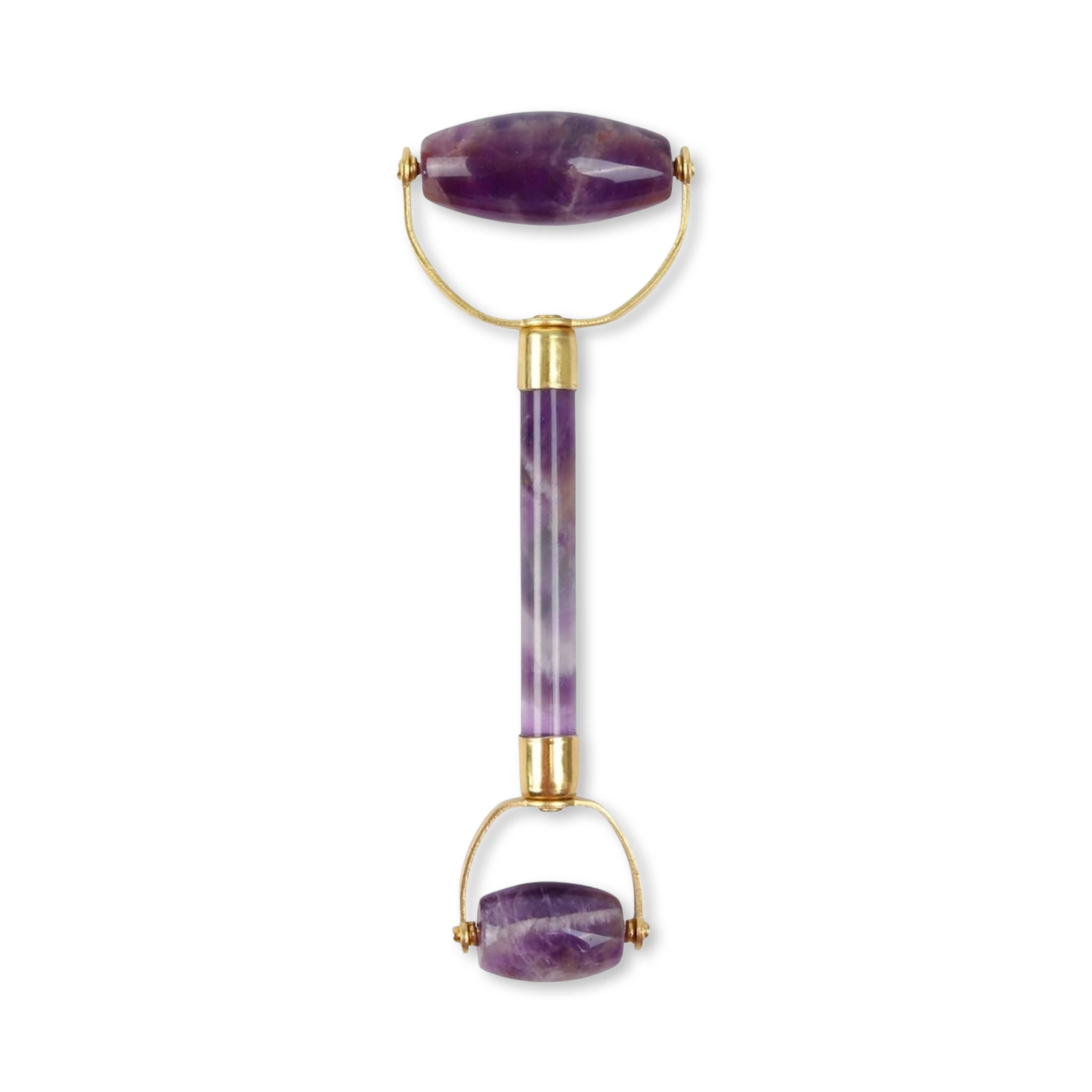 Genuine amethyst crystal roller for facial massage (British brand)