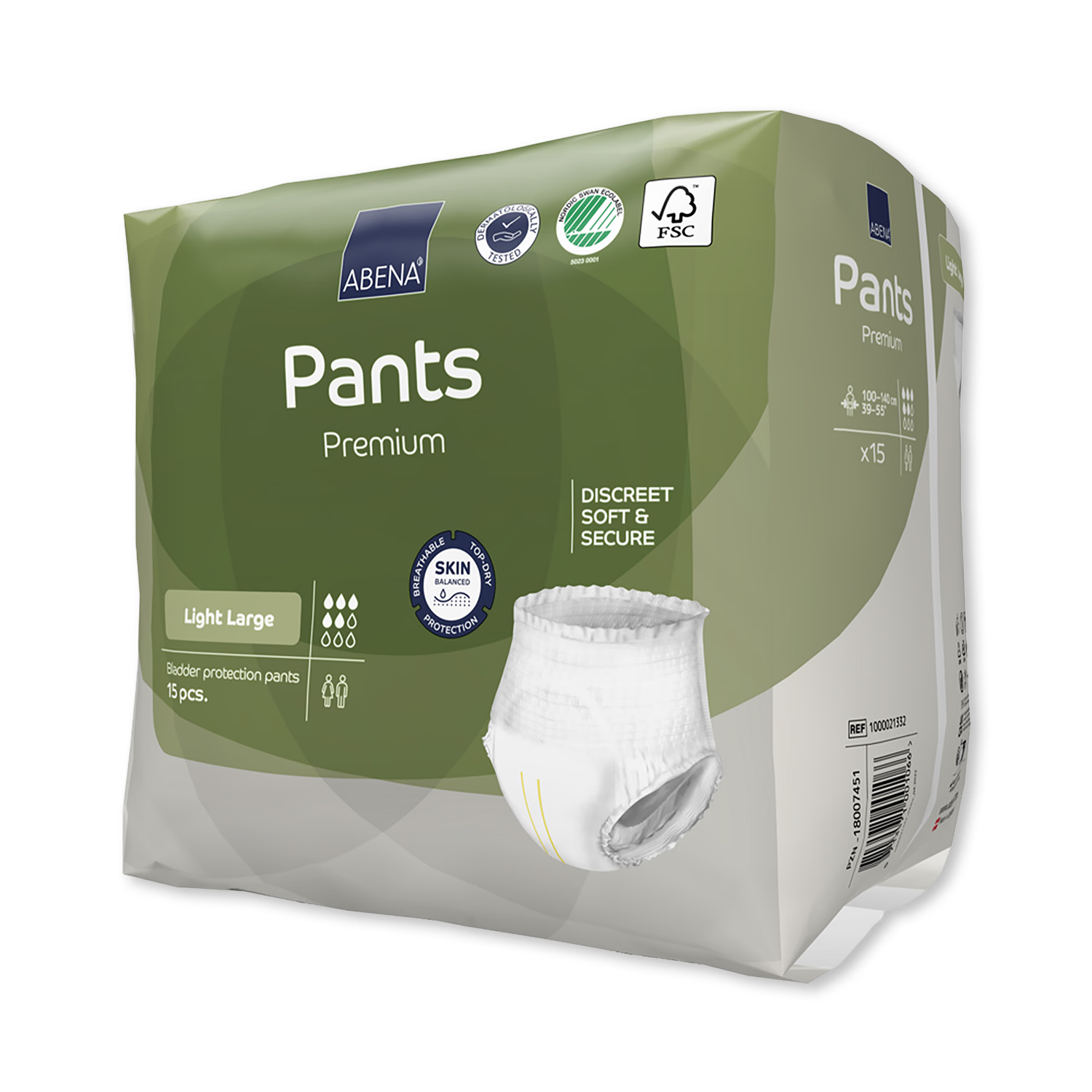 ABENA incontinence pants Premium Light Large (British brand)