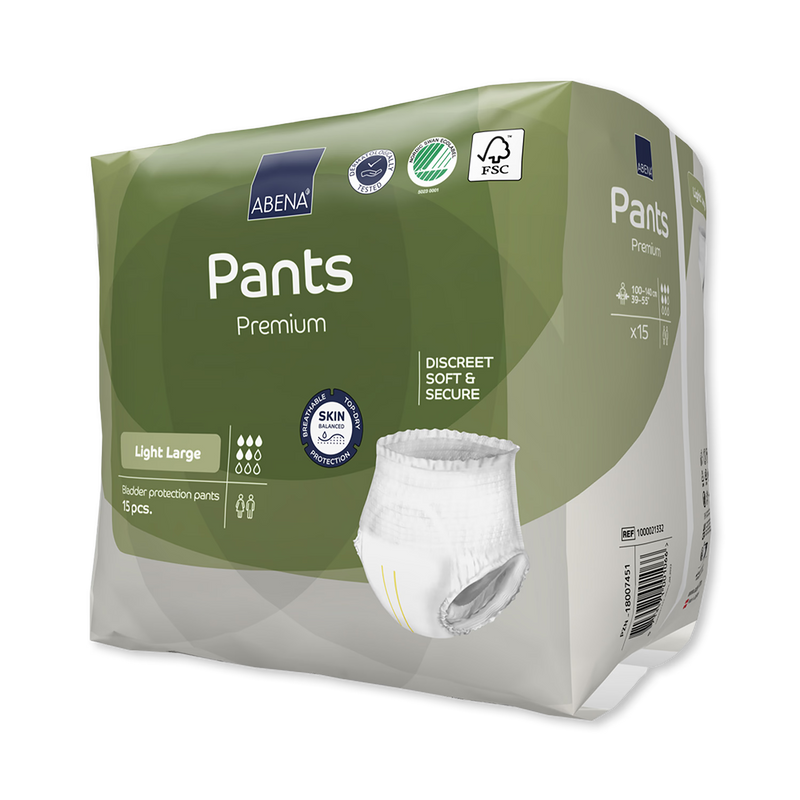 ABENA incontinence pants Premium Light Large (British brand)