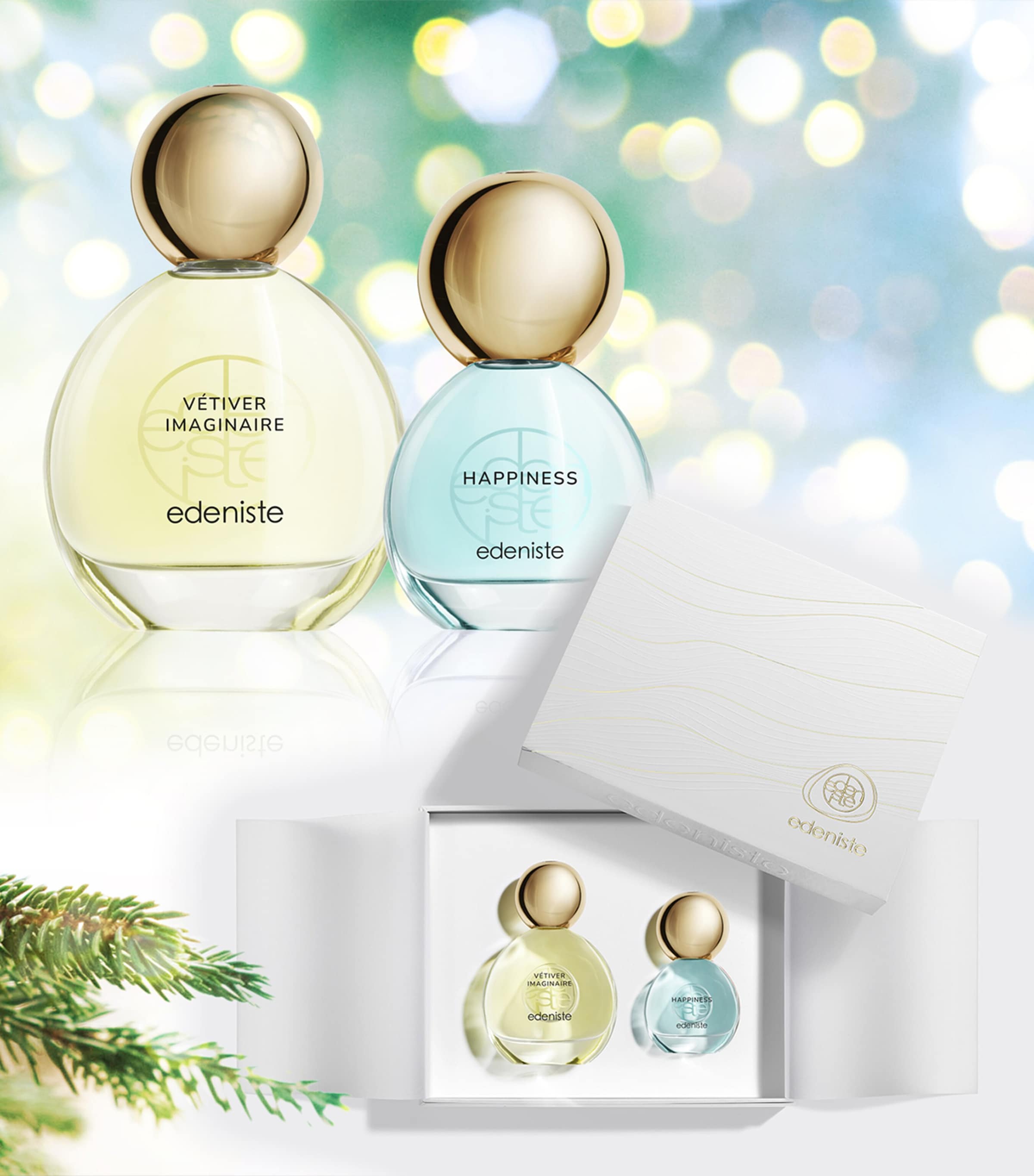 EDENISTE Hypnotise Eyes Eau de Parfum gift set - British product