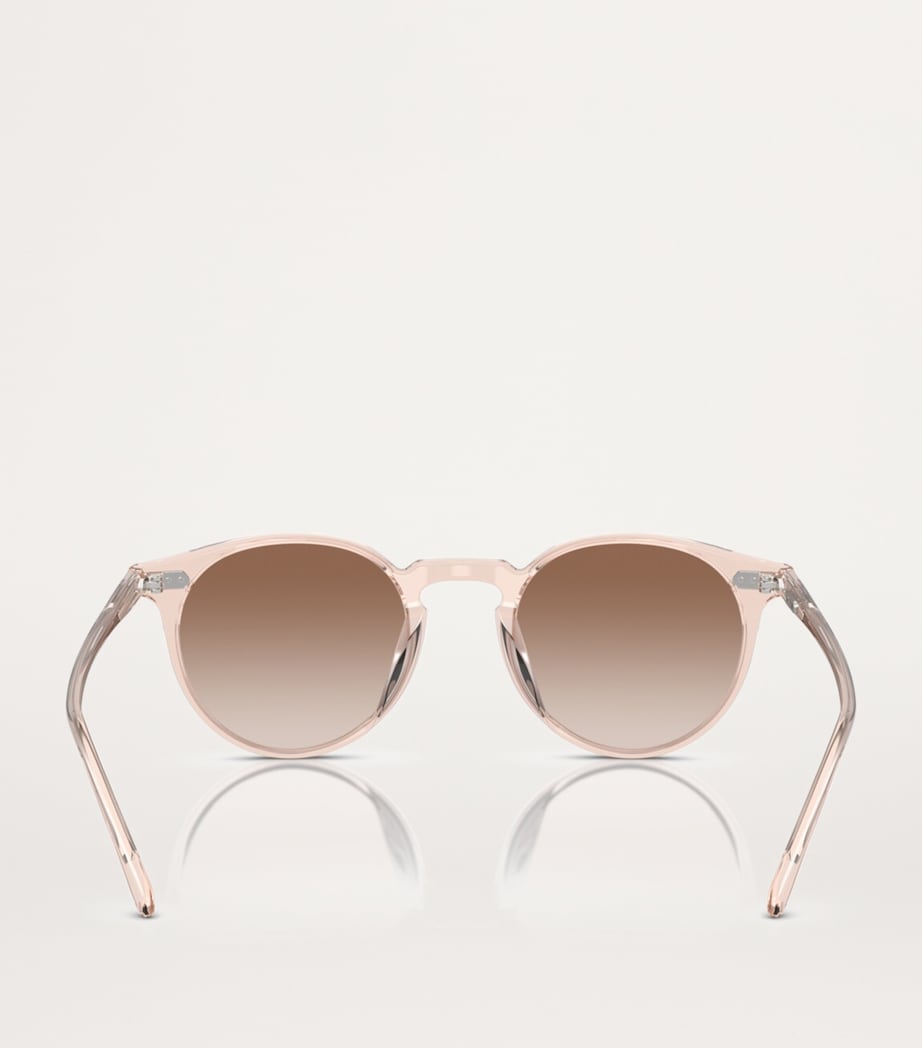 Oliver Peoples N.02 Sun acetate sunglasses vintage keyhole bridge - British product