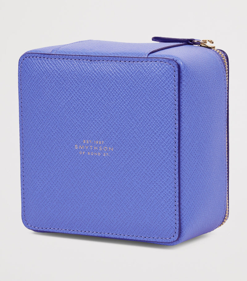 Smythson large calfskin Panama trinket case (British brand)