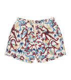 OAS Vireo print swim shorts for kids 4-12 years, imported from the UK