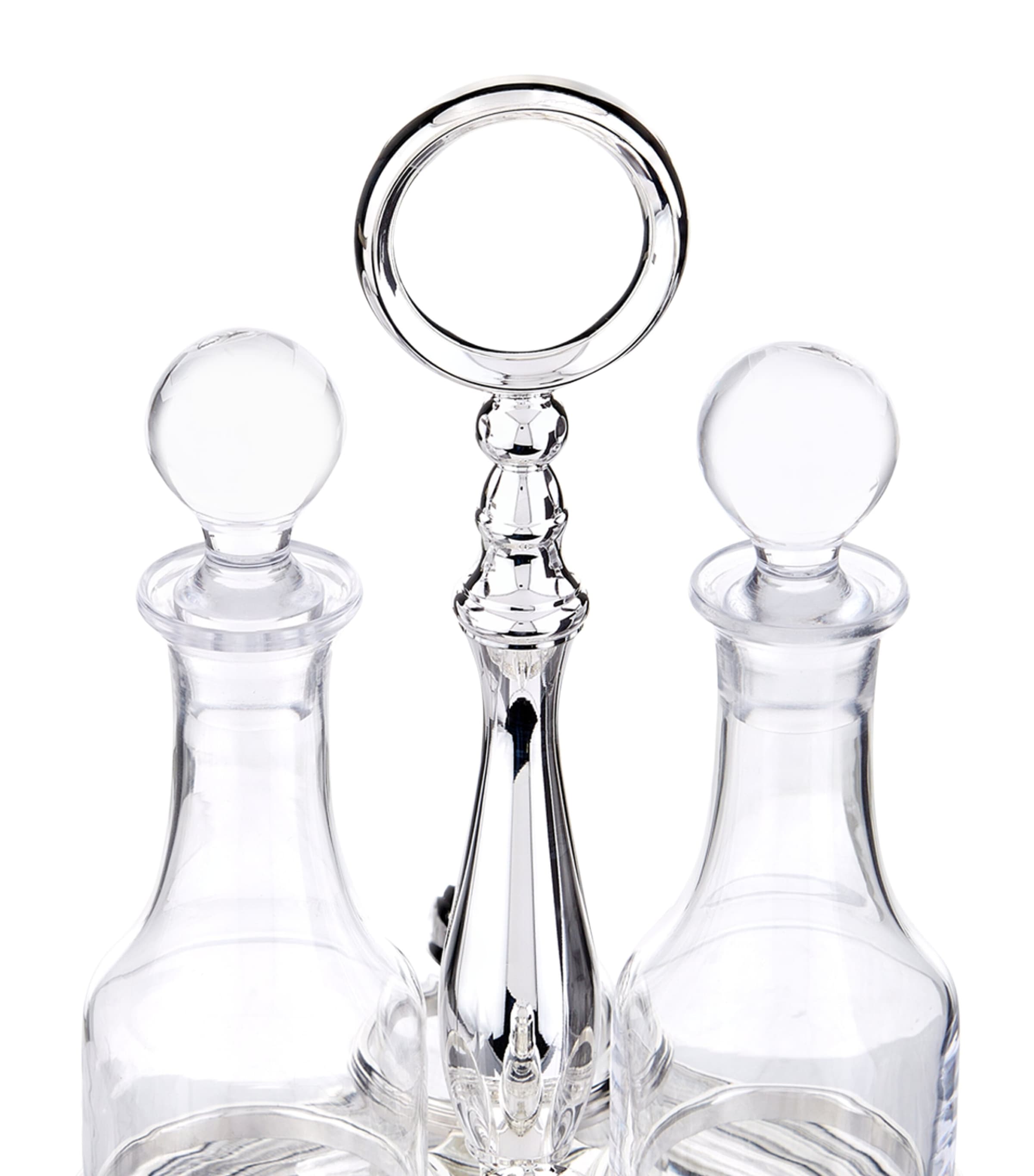 Greggio silver plated Georgian cruet set - British product
