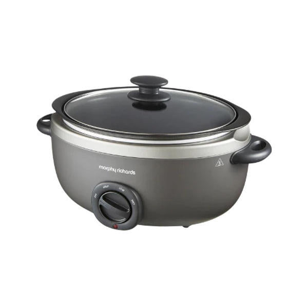 Morphy Richards 6.5L slow cooker silver (British brand)