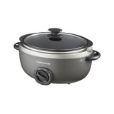 Morphy Richards 6.5L slow cooker silver (British brand)