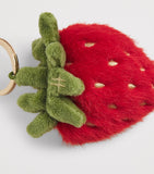 Harrods strawberry plush keyring keychain, imported from the UK