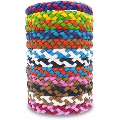 Milford Natürliche Insektenschutzmittel-Armbänder DEET-frei, 12er-Pack