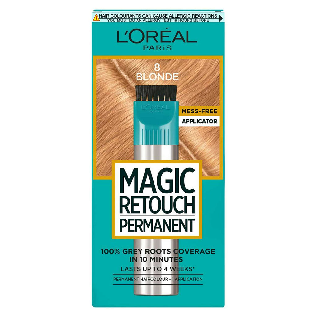 L’Oreal Paris Magic Retouch Permanent Blonde Root Concealer, 100%  Roots Coverage With Easy Applicator, 150ml