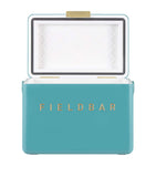 Fieldbar Mini Bar Cooler Box with Leather Sling 4L - British product