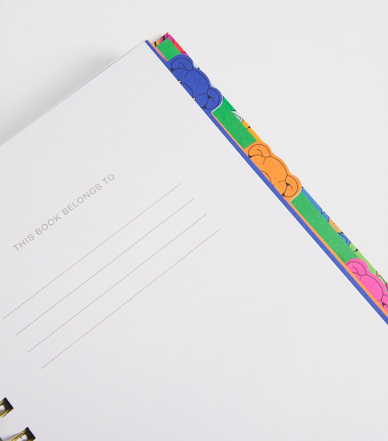 Harrods Bear A5 Notebook, UK version