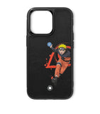 Leather Phone Case with Naruto Design, Approx. 6.5cm x 5cm x 2.5cm