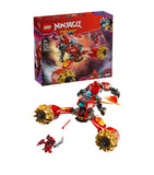 Lego NINJAGO Kai's Mech Storm Rider building set with Kai and Nya figurines, UK version