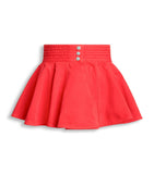 Alaïa denim peplum belt, imported from the UK