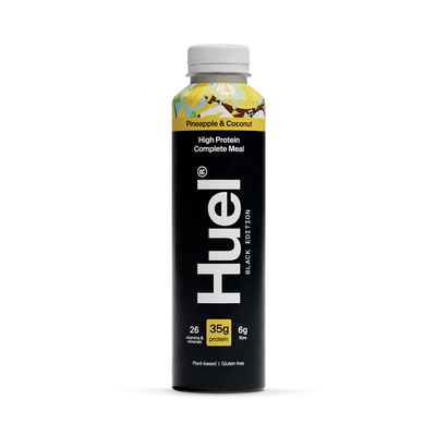 Holland & Barrett Huel Black Edition Pineapple Nutritionally Complete Meal Drink, 500 ml- Buy online at McGrocer