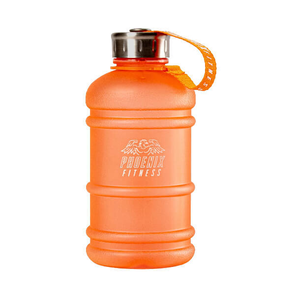 Phoenix Fitness hydration water bottle 1L orange, UK version