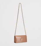 Christian Louboutin Bettina patent leather clutch bag (British brand)