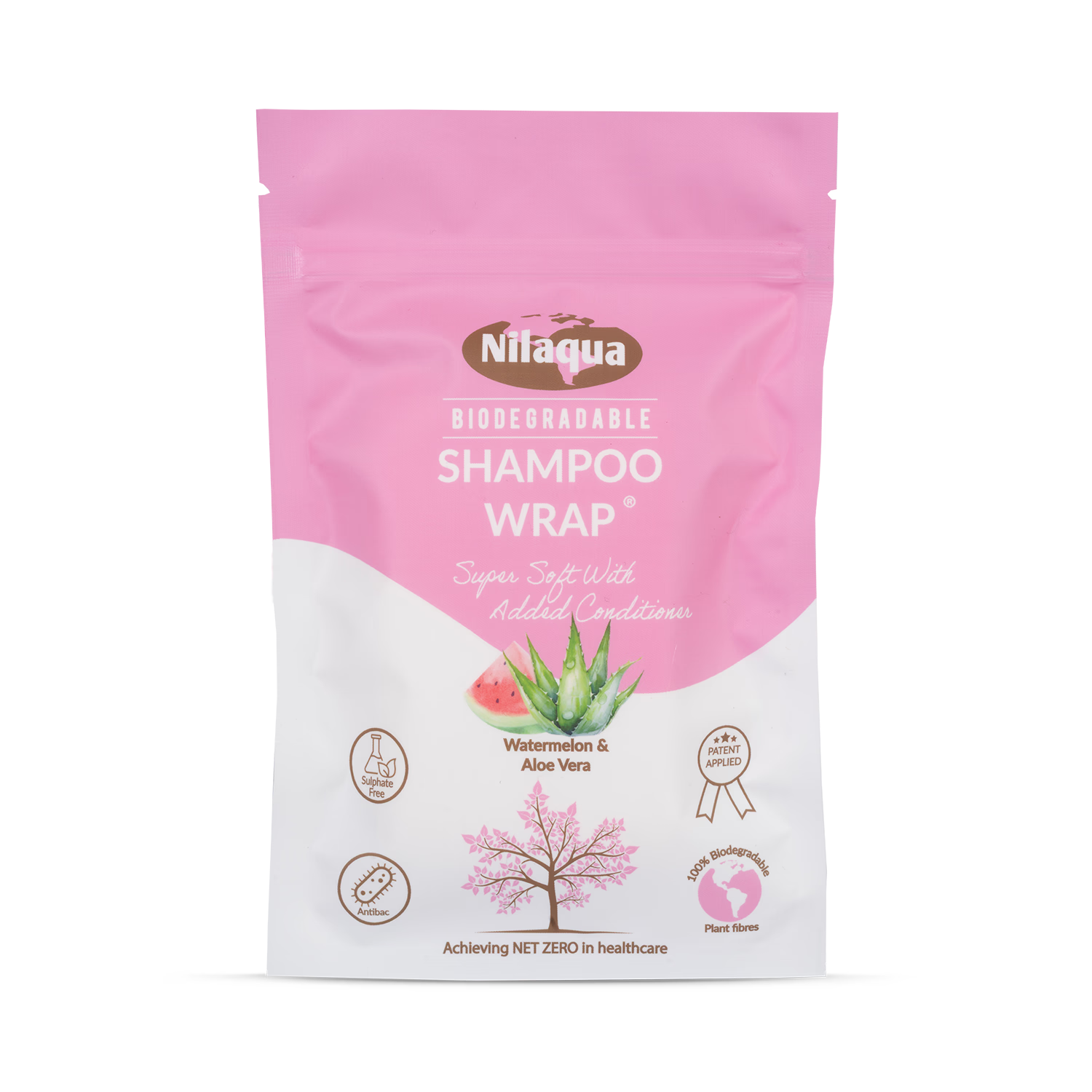 Nilaqua shampoo cap watermelon and aloe - British product