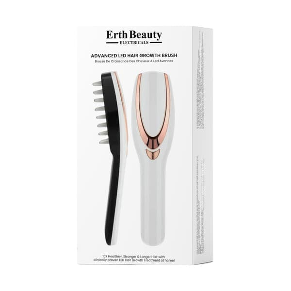 ErthSkin London Advanced LED hair growth brush - British product