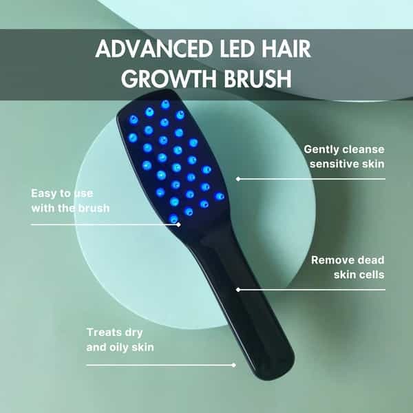 ErthSkin London Advanced LED hair growth brush - British product