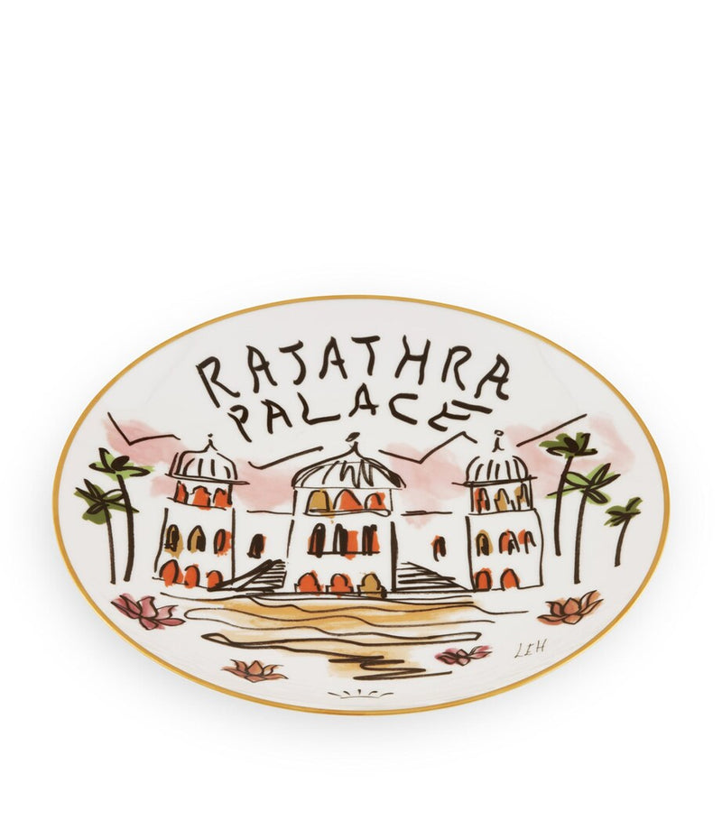GINORI 1735 Rajathra Palace decorative plate 27cm, UK version