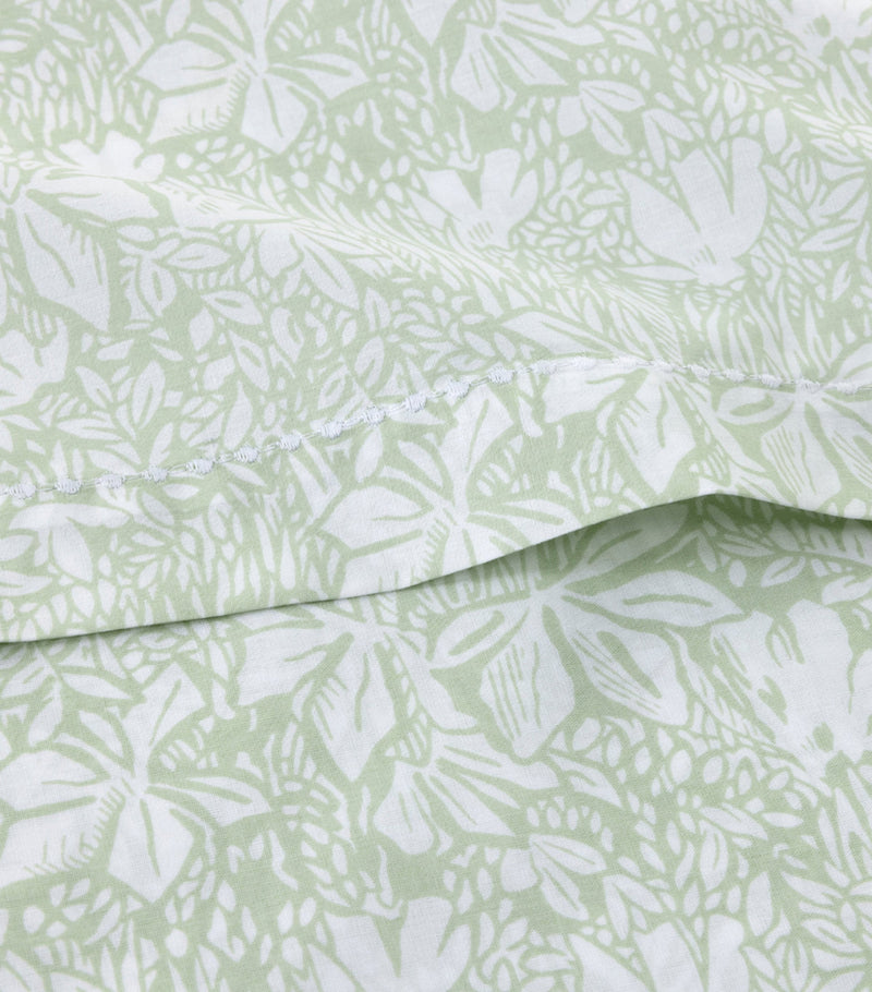 Yves Delorme Capri Amande double flat sheet 240cm x 295cm (British brand)