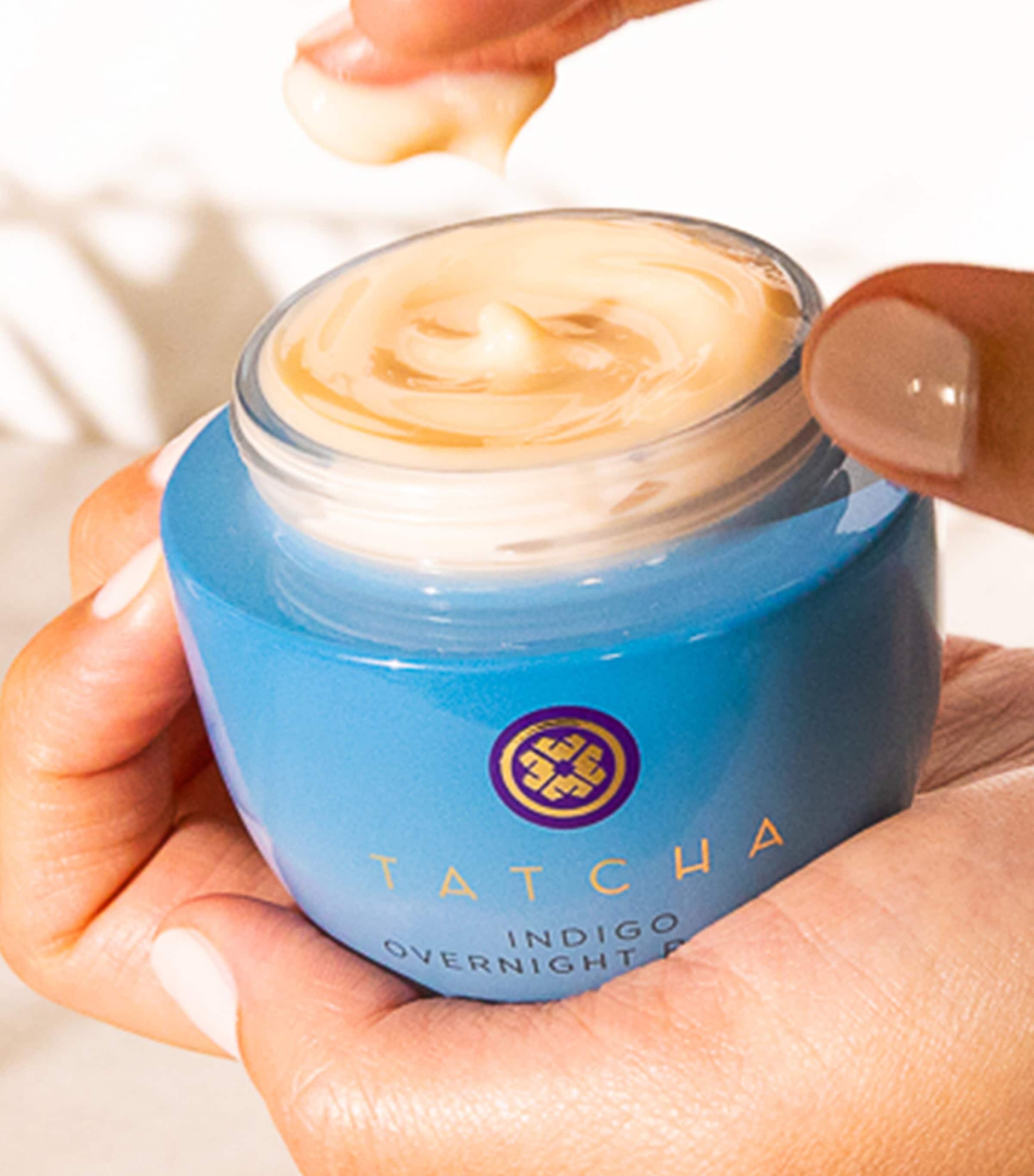 Tatcha The Indigo Overnight Repair night cream 50ml, imported from the UK