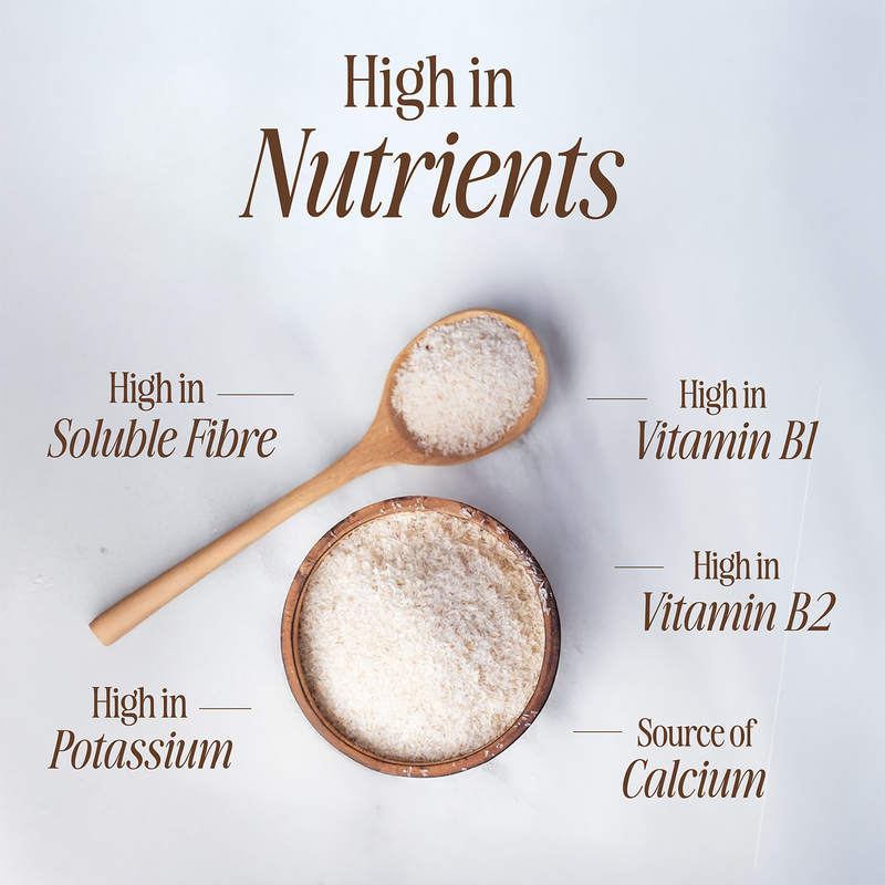 Seven Hills Whole Foods organic psyllium husks 400g (British brand)