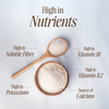 Seven Hills Whole Foods organic psyllium husks 400g (British brand)